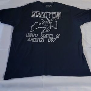 Men's Led Zeppelin Short Sleeve Graphic Crewneck T-Shirt - XL